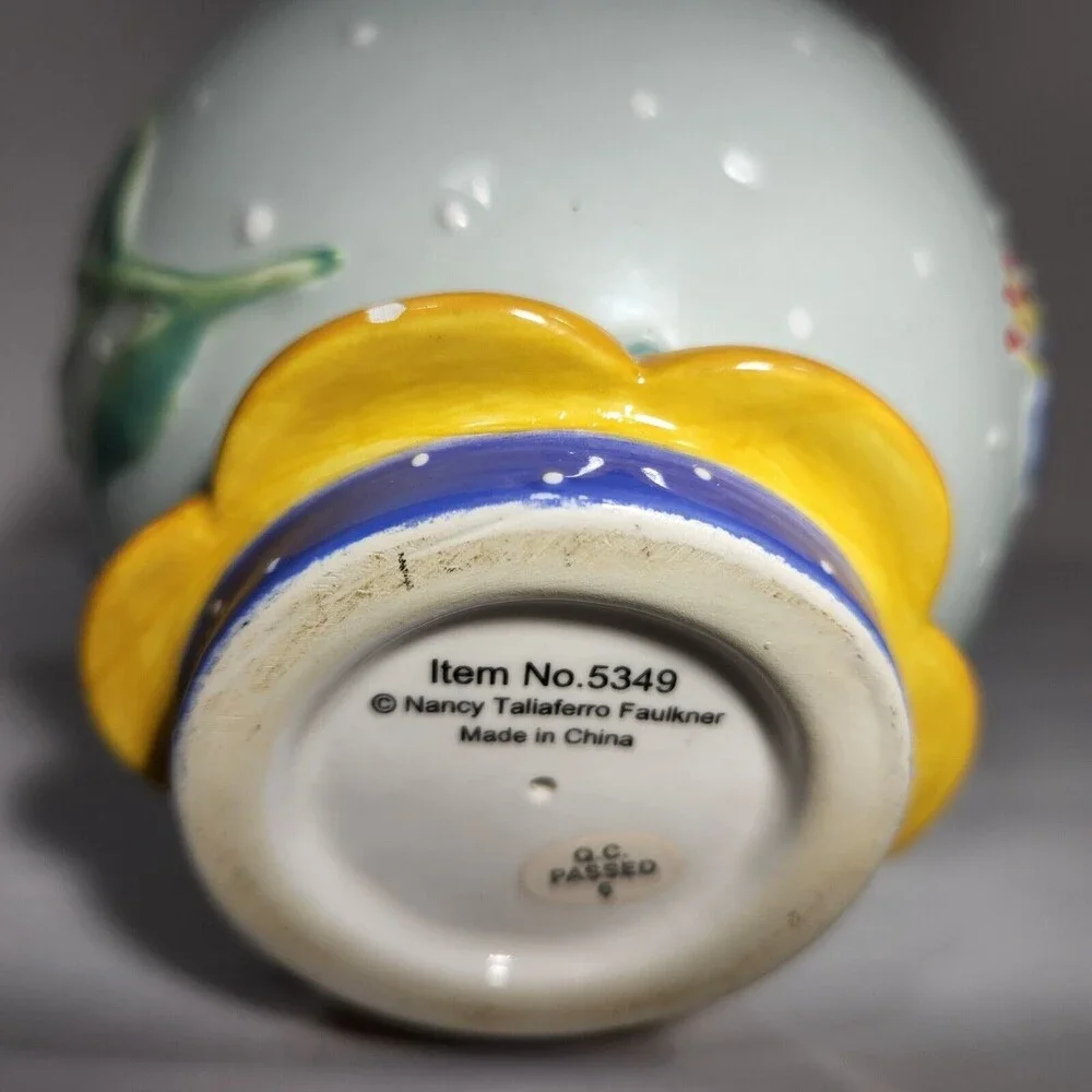 Gardeners Flower Vase Friend Sentiment Artist Nancy Tellaferro Faulkner Spring